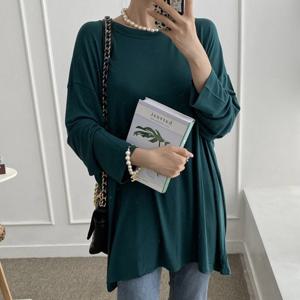 나야홍 / 아이우먼 컬러다양한스판티셔츠 RAX100M601 빅사이즈