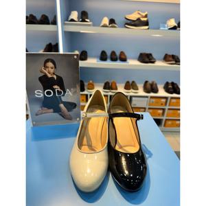 [소다]여성 애나멜 5센치굽 메리제인 펌프스 구두 FLS5140_DG
