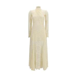 파코라반 롱 원피스 26PJRO233PA0170 IVORY WHITE