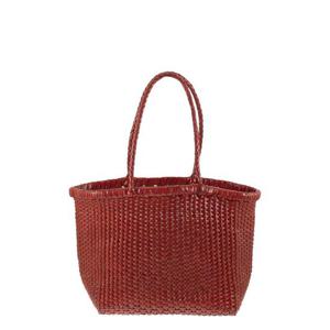 26SS 드래곤디퓨전 WEAVE   Braided 레더 백 S 8804POPPYRED TP571030998