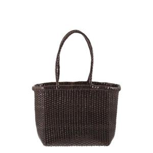 26SS 드래곤디퓨전 WEAVE   Braided 레더 백 S 8804DKBROWN TP571030997