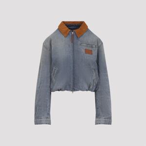 아크네 스튜디오 자켓 A90694 AUZ MID BLUE