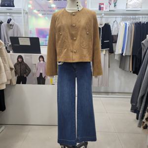 [미센스][김천구미모다점]스웨이드숏자켓MB59LEMD02Z_KG