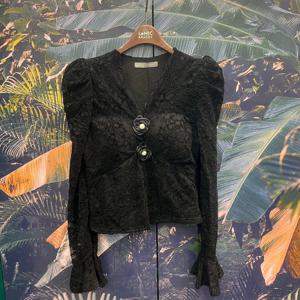 [르니앤맥코이]레이스시스루로즈장식블라우스MN04BL704_IC