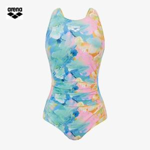 아레나 스프링피오레  A6SL1LS01 YEL (주머니백 증정) 여성일반 브라컵내장형 U백 원피스 실내수영복