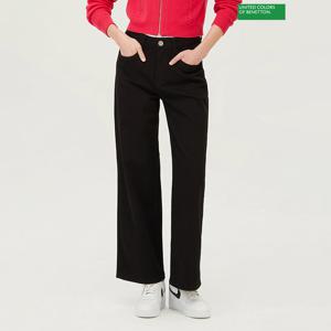 베네통 스판 통일자 기모 데님 팬츠 BADP08411