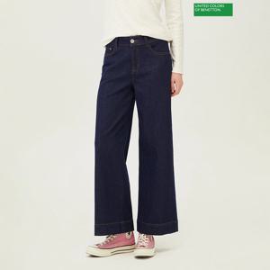 베네통 진청 와이드 데님 팬츠 BADP12411