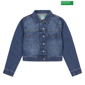 베네통 데님 자켓 4S_2IPCDN02I
