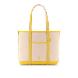 [POLO RALPH LAUREN] 라프리마 여성 숄더 백 캔버스 428P03085003 옐로우 /8