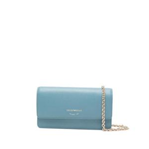 엠포리오 아르마니 여성 블루 체인 지갑 EW003036 AF19568U9285