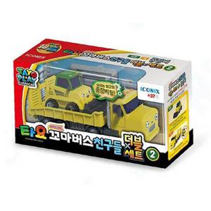 JMds 아이코닉스 자동차장난감 타요 스페셜 꼬마버스 더블세트2 (중장비) (091007)