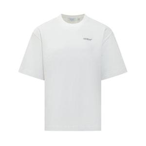오프화이트 반팔 티셔츠 44MAA120S26J00 8100 WHITE