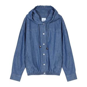 [뱅뱅]여성 데님 캐쥬얼 후드 자켓 (NUMD13)