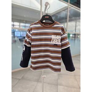 [JEEPKIDS(지프키즈)] 스트라이프 레이어드 긴팔티 KR2TSU031