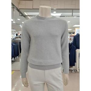 바쏘옴므 세이브존05 그레이면혼방솔리드니트 WSZ1WR98AGR