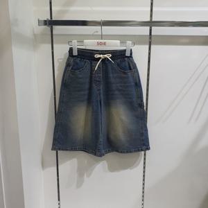 [소이]7부 버뮤다 블루진 26M0288_KG