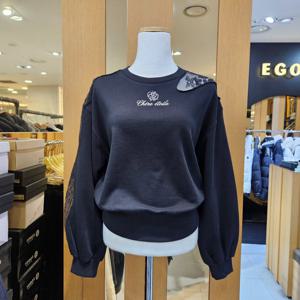 [에고이스트]레이스배색스웻티셔츠/ES1JT100_BP