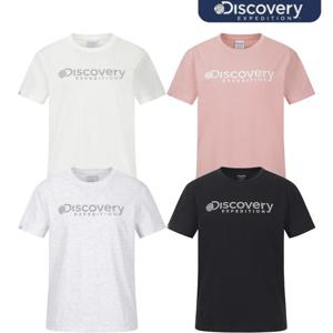 디스커버리 26년 여성 프레시벤트 로건 반팔티셔츠 (DWRS72063)