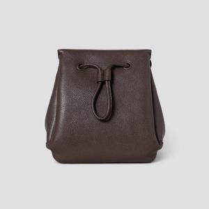 [빈폴] Less Bag_3 스몰 가죽 백팩 - 브라운 BE61D3M84D