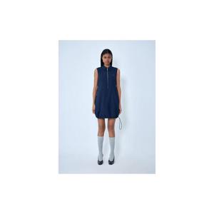 25 FW 프라다 여성 Logo Motif Cargo Dress pra0264030blu