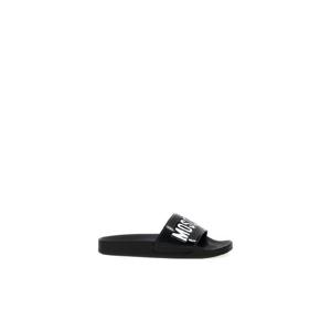 Moschino 로고 프린트 슬라이드 MB28022G0OG10 000 TP973303270