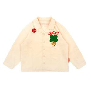 [베베드피노]럭키 클로버 우븐 카라 셔츠 BP51SH355UT