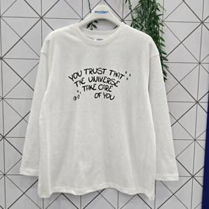 [에꼴리에]에꼴리에 주니어 퍼니 레터링 쿨 슬럽티 26B0483_GN