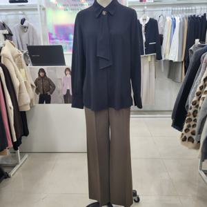 [미센스][김천구미모다점]옵션타이블라우스MB5XBLM116DBK_KG