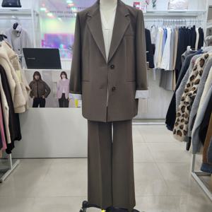 [미센스][김천구미모다점]루즈핏투버튼자켓MB59JKM104ZBR_KG