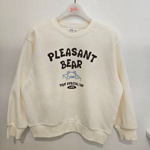 [소이]베어 캐릭터 맨투맨티 25f0453iv 여아/주니어용 가을상품