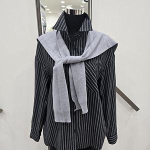 [베스띠벨리]스트라이프블라우스  BLBAX24340B_SH
