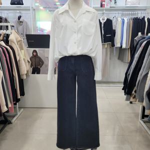 [미센스][김천구미모다점]밑단변형크롭블라우스MB59BLM107Z_KG