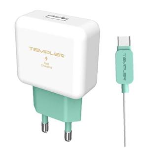 JMds 템플러 가정용 초고속 충전기 QC3.0 분리형 USB 1포트 (C타입) (ICTC-18WQC30U1)