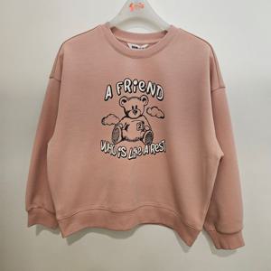 [소이]루즈핏 맨투맨티 25f1456pk 여아/주니어용