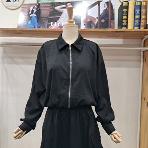 [레코브]집업점퍼투피스LC31F3TP502SBK