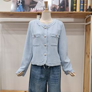 [레코브]솔리드트위드자켓LC31F3JK507XBL