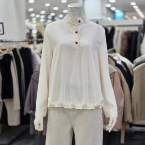 [레노마레이디]반넥 카라 블라우스 R2H11WBL020