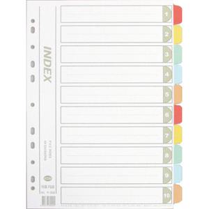 바인더인덱스(10분류 PVC F208 아톰FNB)