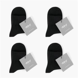 아트박스/아비루즈 블랙 여성용 기본양말 4종 세트