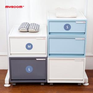 마이룸시스템서랍장 소 (스모그/아이보리/그레이)