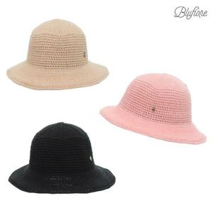 [블루피오레] 코튼 나뭇잎 육각 버킷햇 모자 BFH681