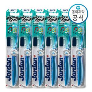 조르단 어린이칫솔 4단계 헬로스마일 9세이상 6개