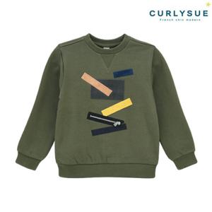 [컬리수] 매치양기모 맨투맨 CNW1GQTS53GR [겨울]