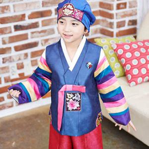 [예가한복] MR2004 파란마루 남아한복