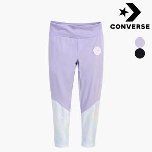 [컨버스] DF컨버스글로시 하이라이즈 레깅스B E211LG350P (주니어)