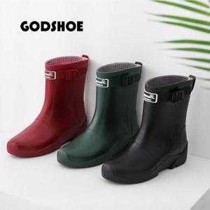 [갓슈]갓슈 럭셔리 미들 레인부츠 패션장화 여성장화 (6520197)