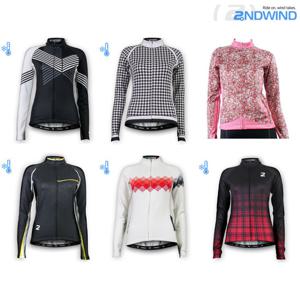 세컨윈드 여성 겨울 기모 라이딩 자전거져지 상의 모음