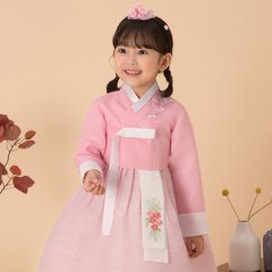 [예가한복] WN1084 이슬나래 여아한복/아동한복