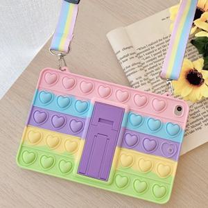 아이패드 미니7 미니6세대 A17 Pro 하트팝잇 스탠드실리콘케이스