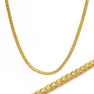 [골드리카]순금 여우체인 목걸이7.5g+18K잠금(99.9)(1)